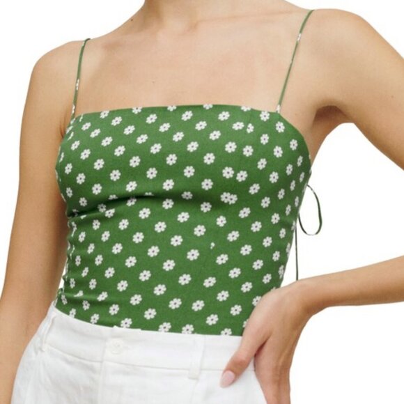 Reformation Meyer Top in Hannah ASO Sarah Cameron - Picture 2 of 14